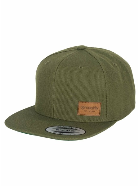 Meatfly Meatfly Snapback Cap Flanker Buck | Grün | Größe