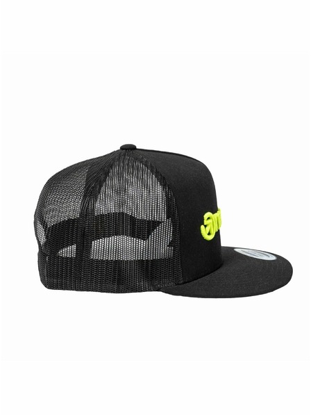Meatfly Meatfly Trucker Snapback Cap Mateo Limette / Schwarz | Schwarz | Größe