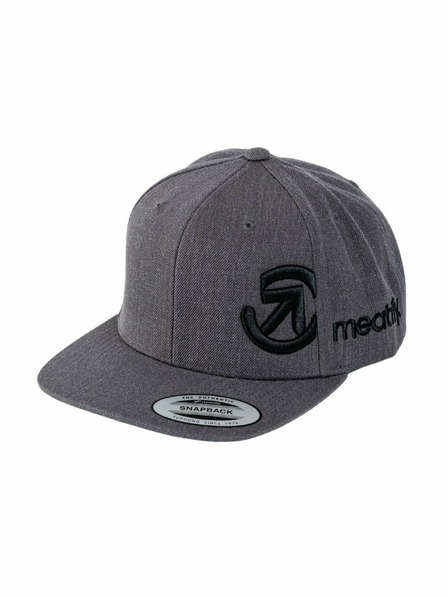 Meatfly Meatfly Snapback Cap Jacob Dunkelgrau | Grau | Größe