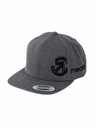 Meatfly Meatfly Snapback Cap Jacob Dunkelgrau | Grau | Größe