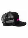 Meatfly Meatfly Trucker Snapback Cap Percy Magenta / Schwarz | Schwarz | Größe