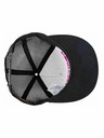 Meatfly Meatfly Trucker Snapback Cap Percy Magenta / Schwarz | Schwarz | Größe