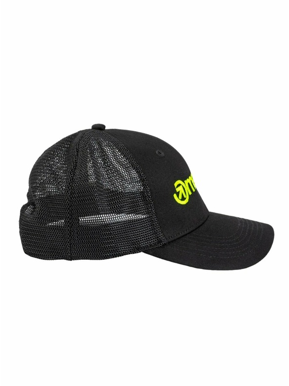 Meatfly Meatfly Trucker Cap MF Logo Limette / Schwarz | Schwarz | Größe