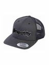 Meatfly Meatfly Trucker Cap MF Logo Schwarz / Dunkelgrau | Grau | Größe