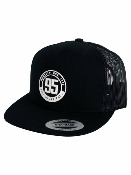 Meatfly Meatfly Trucker Cap Thunderbolt 95 Schwarz | Schwarz | Größe