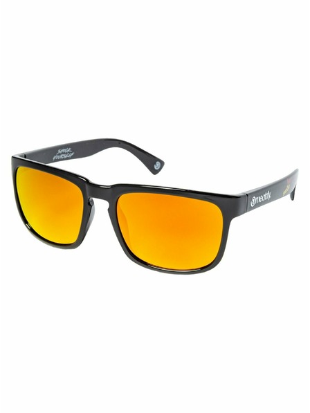 Meatfly Meatfly polarisierende Sonnenbrille Gammy Black Big Shock | Schwarz | Größe