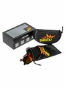 Meatfly Meatfly polarisierende Sonnenbrille Gammy Black Big Shock | Schwarz | Größe