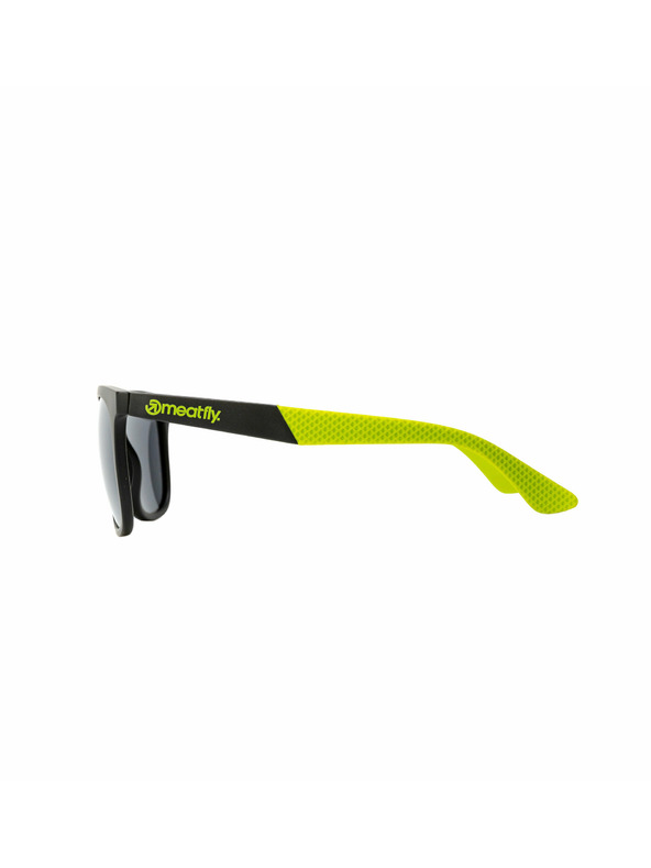 Meatfly Meatfly polarisierende Sonnenbrille Clutch 2 Black Green | Schwarz | Größe