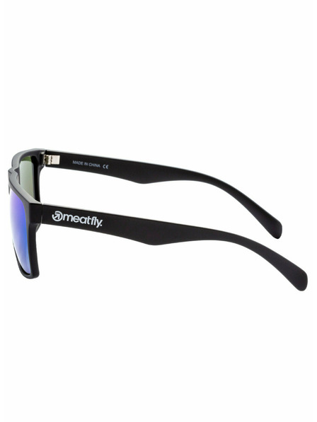 Meatfly Meatfly polarisierende Sonnenbrille Trigger 2 Black Matt Green | Schwarz | Größe