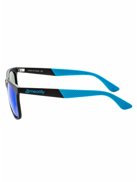 Meatfly Meatfly polarisierte Sonnenbrille Clutch 2 Schwarz Blau | Schwarz | Größe