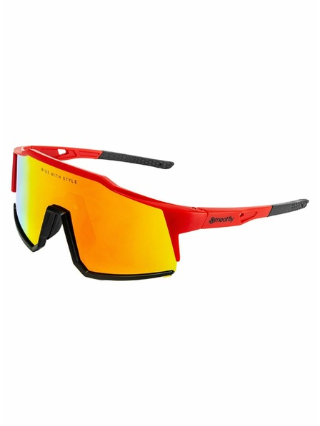 Meatfly Meatfly polarisierte Sonnenbrille Nate Rot | Schwarz | Größe