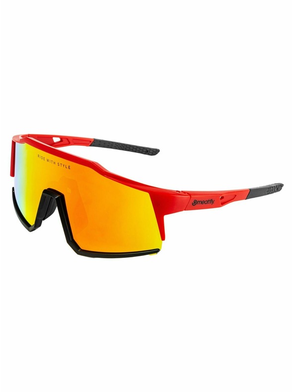 Meatfly Meatfly polarisierte Sonnenbrille Nate Rot | Schwarz | Größe