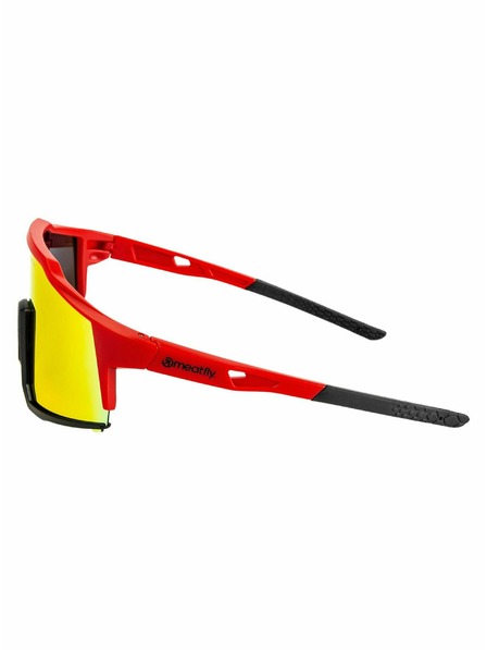 Meatfly Meatfly polarisierte Sonnenbrille Nate Rot | Schwarz | Größe
