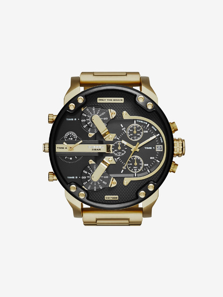Diesel Goldene Herren-Uhr Diesel Mr. Daddy 2.0