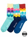 Meatfly Meatfly Socken Lexy Triple Pack Pixel | Mehrfarbig | Größe