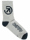 Meatfly Meatfly Socken Long Grey Bike | Grau | Größe