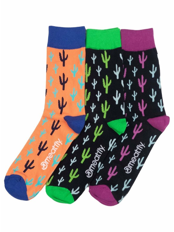 Meatfly Meatfly Socken Lexy Geschenkpack Cactus | Mehrfarbig | Größe