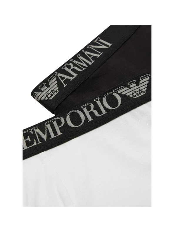Emporio Armani Herren Boxershorts 2er Pack Emporio Armani Nero/Bianco