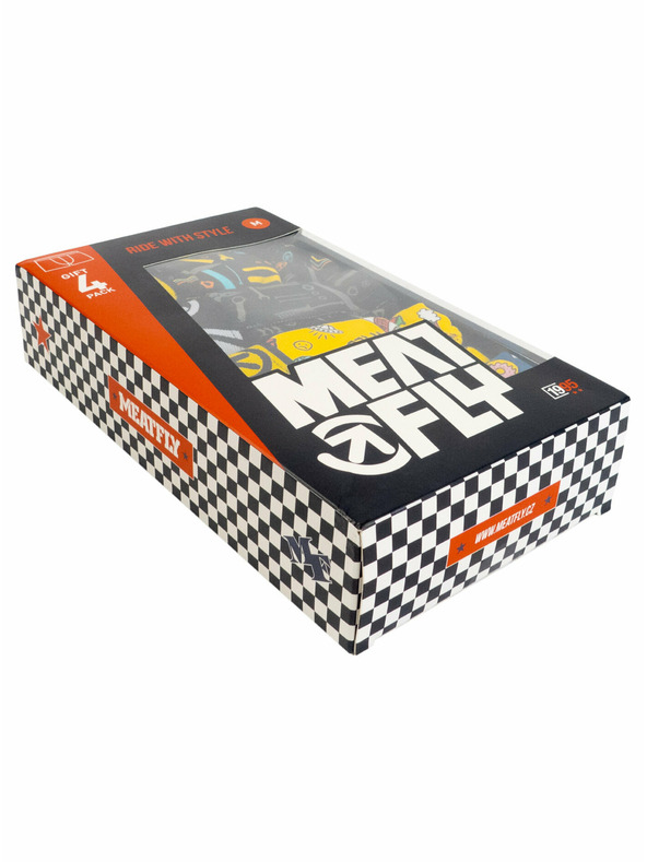 Meatfly Meatfly Herren Boxershorts Balboa Tools/Jamm Geschenkset | Schwarz | Größe