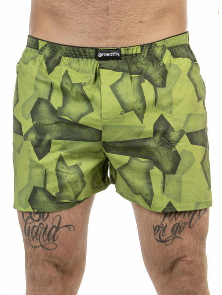 Meatfly Meatfly Herren Boxershorts Agostino Shade Geschenkset | Blau | Größe