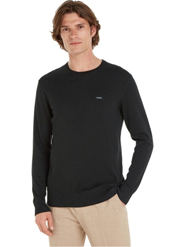 Calvin Klein Herren schwarzer Pullover Calvin Klein