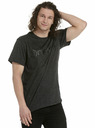 Meatfly Meatfly Herren T-Shirt MF Logo Charcoal Heather | Grau | Größe