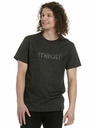 Meatfly Meatfly Herren T-Shirt MF Logo Charcoal Heather | Grau | Größe