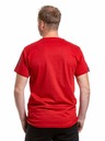 Meatfly Meatfly Herren T-Shirt Big Shock Shattered Dunkelrot | Rot | Größe