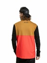 Meatfly Meatfly Herren Langarm-T-Shirt Harvey Gold Braun/Hellrot | Braun | Größe