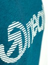 Meatfly Meatfly Herren T-Shirt Striped Logo Petrol Heather | Blau | Größe