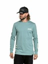 Meatfly Meatfly Herren Langarm-T-Shirt Appex Dusty Mint