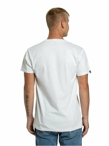 Meatfly Meatfly Herren T-Shirt Dais Weiß | Weiß | Größe