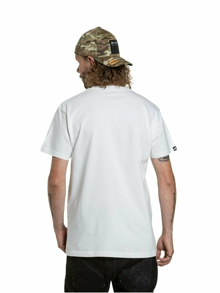 Meatfly Meatfly Herren T-Shirt Revital Weiß | Weiß | Größe