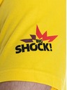 Meatfly Meatfly Herren T-Shirt Big Shock Shattered Gelb | Gelb | Größe