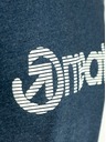 Meatfly Meatfly Herren T-Shirt Striped Logo Navy Meliert | Blau | Größe