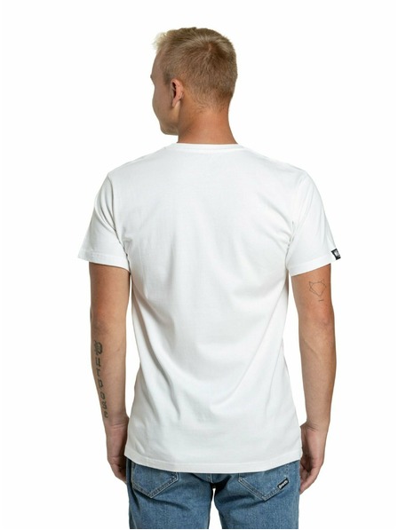 Meatfly Meatfly Herren T-Shirt Sign Weiß | Weiß | Größe