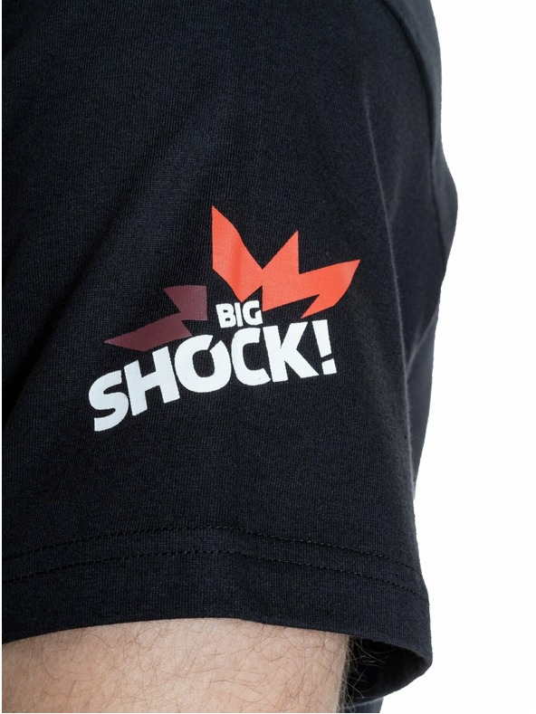 Meatfly Meatfly Herren T-Shirt Big Shock 8Bit Black | Schwarz | Größe