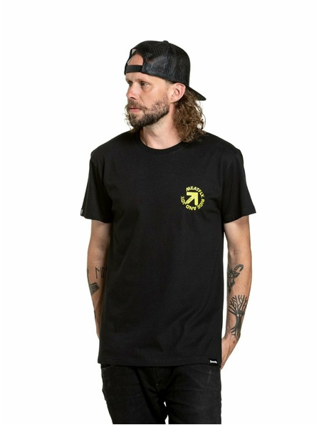 Meatfly Meatfly Herren T-Shirt Arrow Black | Schwarz | Größe
