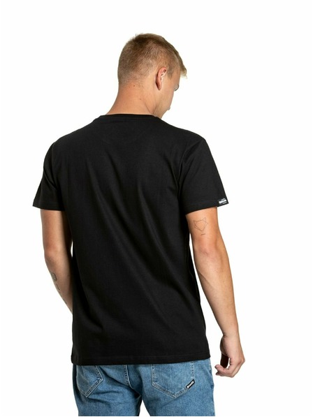 Meatfly Meatfly Herren T-Shirt Rele Black | Schwarz | Größe