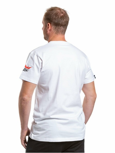 Meatfly Meatfly Herren T-Shirt Big Shock Gameon White | Weiß | Größe