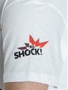 Meatfly Meatfly Herren T-Shirt Big Shock Gameon White | Weiß | Größe