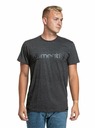 Meatfly Meatfly Herren T-Shirt Multipack MF Logo Charcoal Heather/Olive/Navy Heather | Grau