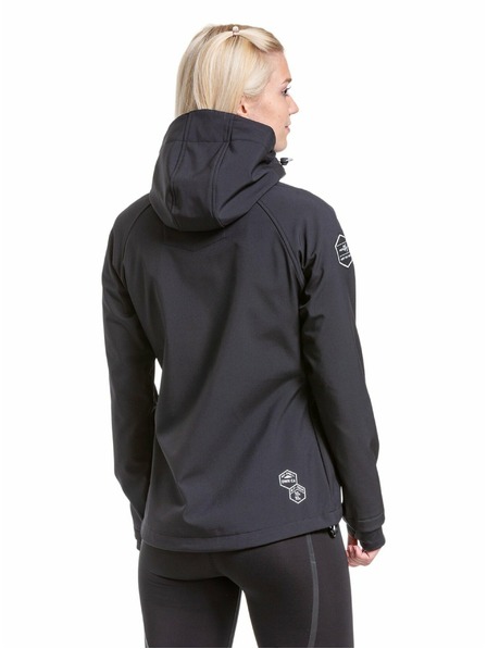 Meatfly Meatfly Damen Softshell Jacke Zaja Logo Black | Schwarz | Größe