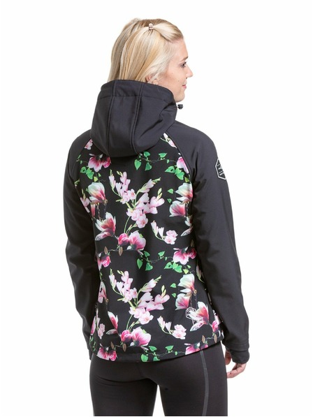 Meatfly Meatfly Damen Softshell Jacke Zaja Magnolia | Schwarz | Größe