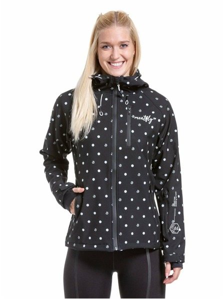 Meatfly Meatfly Damen Softshell Jacke Zaja Dots Black | Schwarz | Größe
