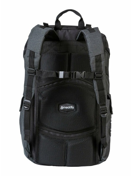 Meatfly Meatfly Rucksack Scintilla Charcoal/Schwarz 26 L | Schwarz | Volumen 26 L