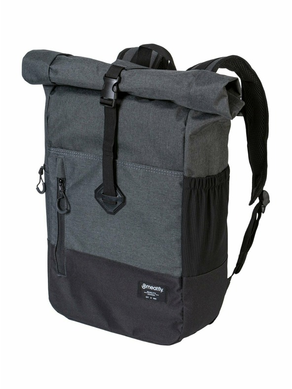 Meatfly Meatfly Rucksack Holler Charcoal 28 L | Grau | Volumen 28 L
