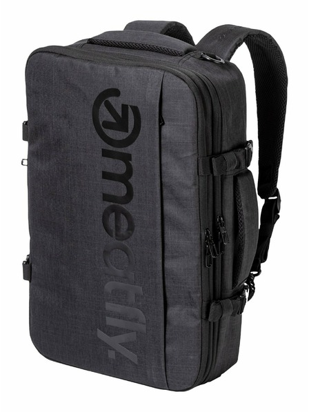 Meatfly Meatfly Rucksack Riley Charcoal Heather 28 L | Grau | Volumen 28 L