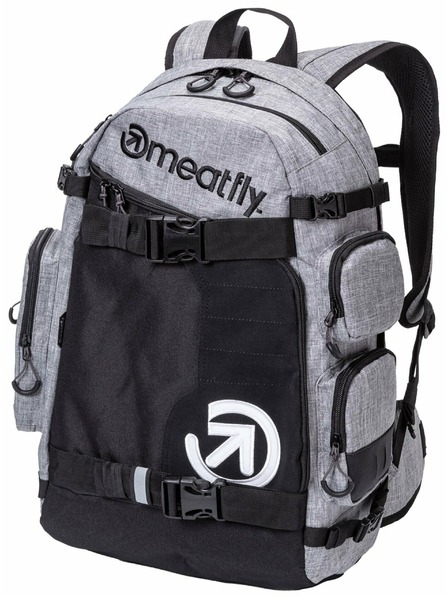 Meatfly Meatfly Rucksack Wanderer - Hellgrau | Grau | Volumen 28 L
