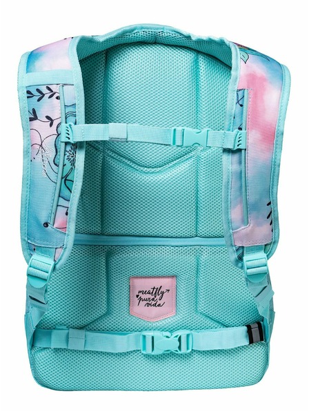 Meatfly Meatfly Rucksack Exile Mint Blumen 24 L